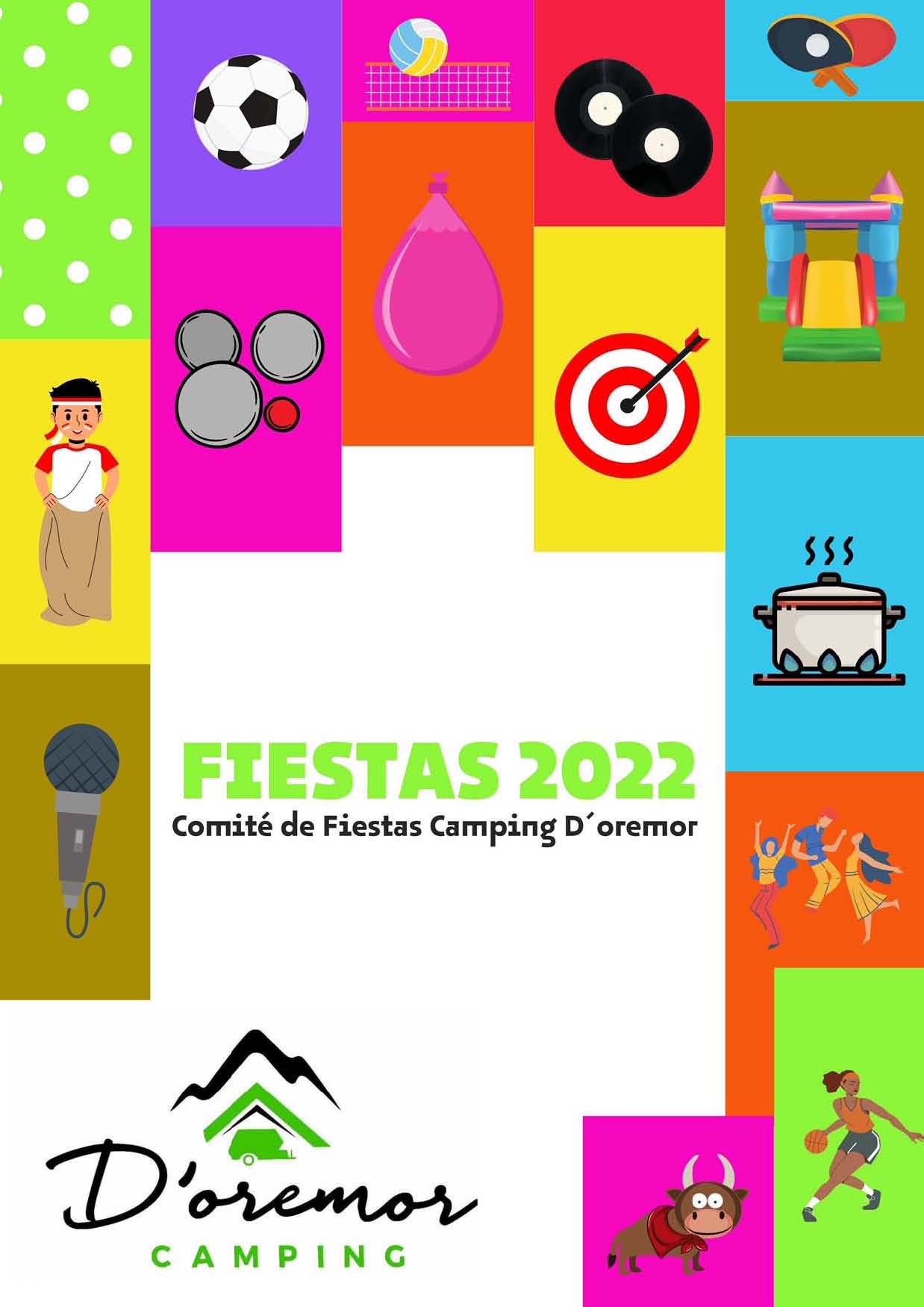 Fiestas 2022 Camping D'OREMOR