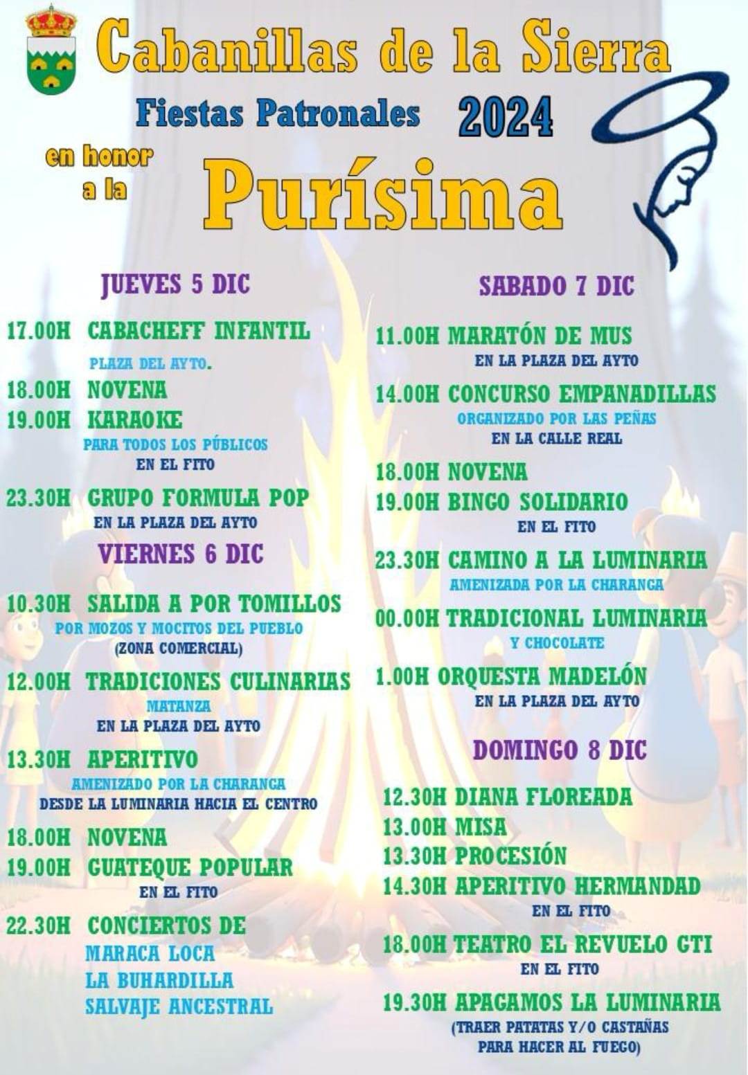 cartel fiestas