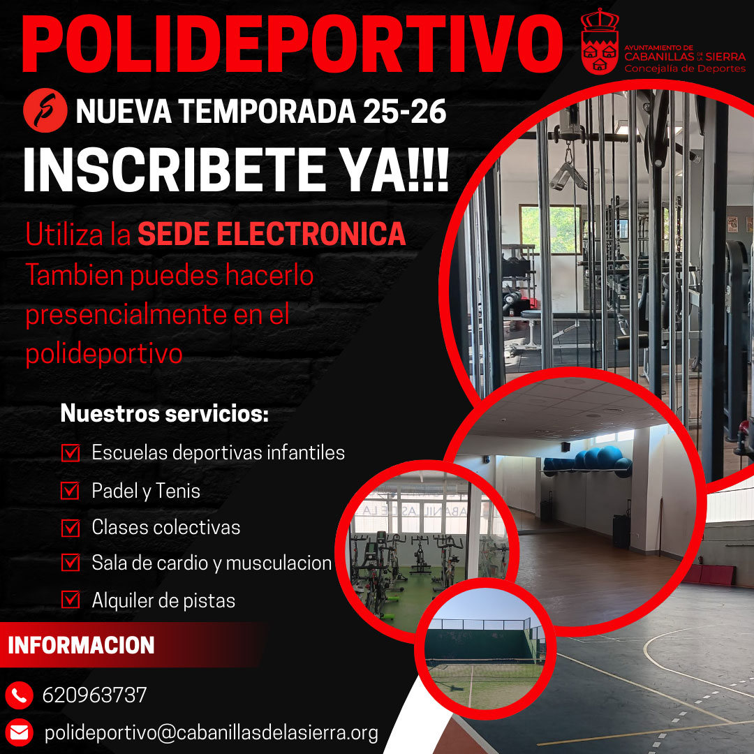 CONTACTO POLIDEPORTIVO CABANILLAS