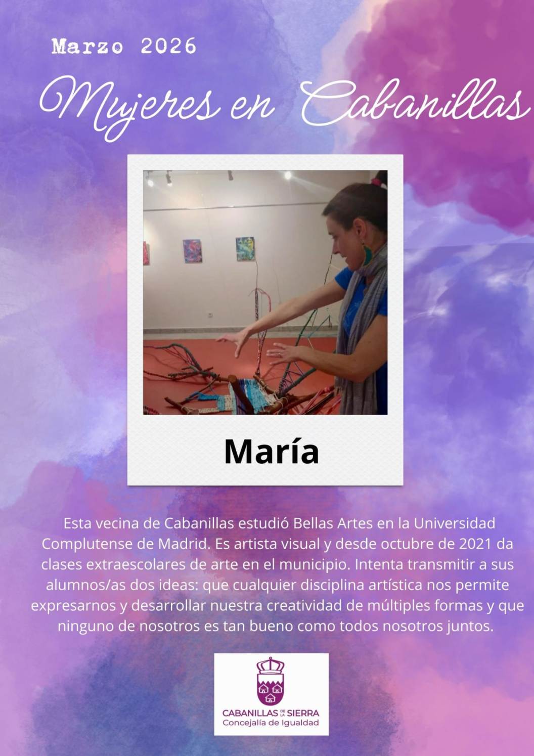 Mujeres en Cabanillas María