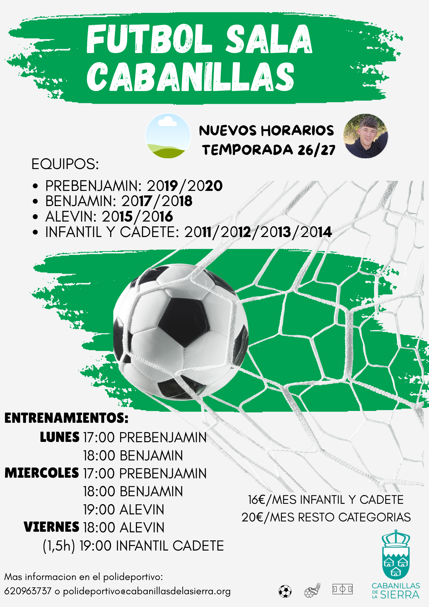 Fútbol Sala extraescolares 2026-27