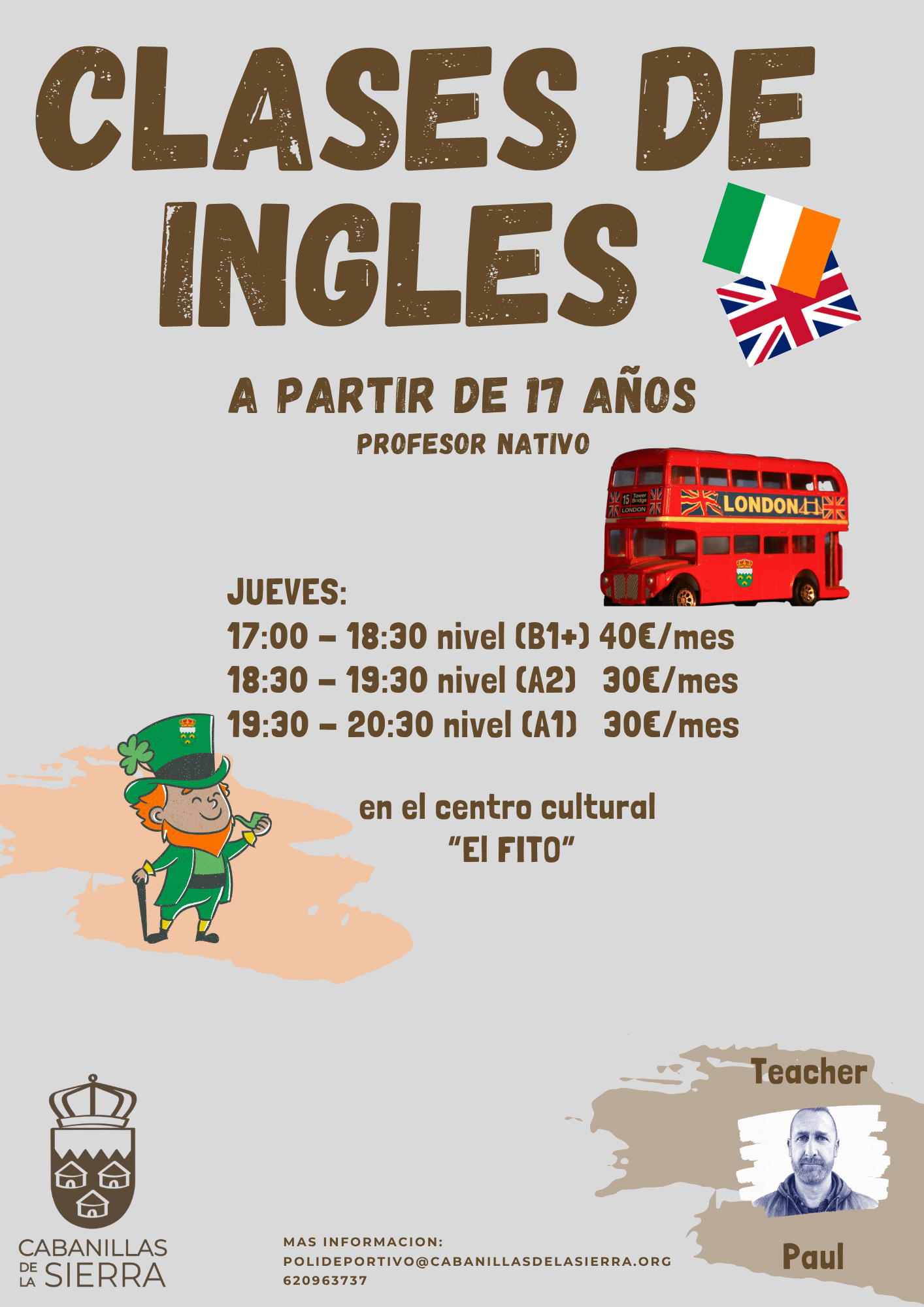Inglés extraescolares 2026-27