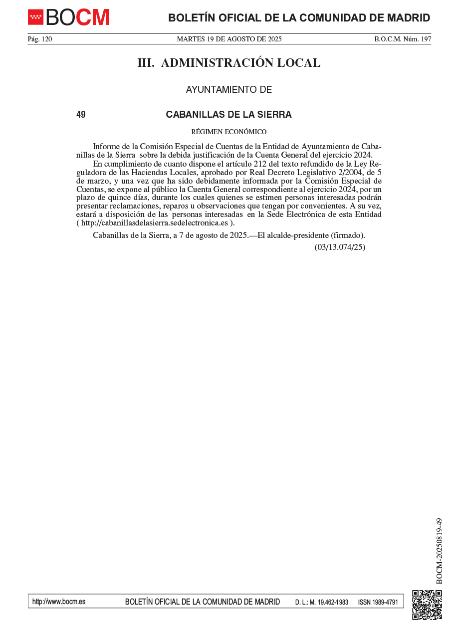 cuenta general 2024