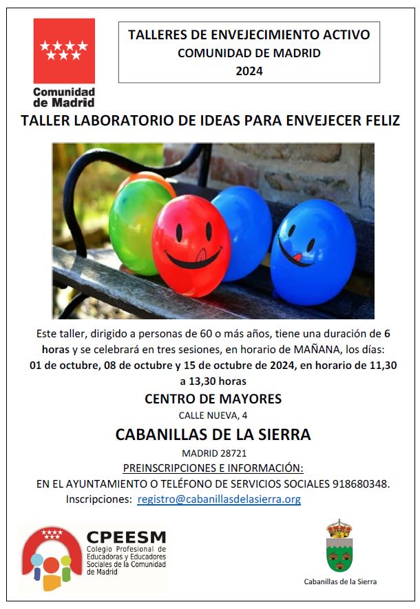 Taller laboratorio de ideas para ser feliz 1