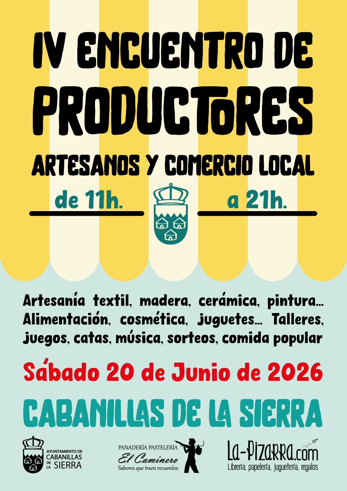 IV encuentro productores y artesanos Cabanillas junio 2026 0