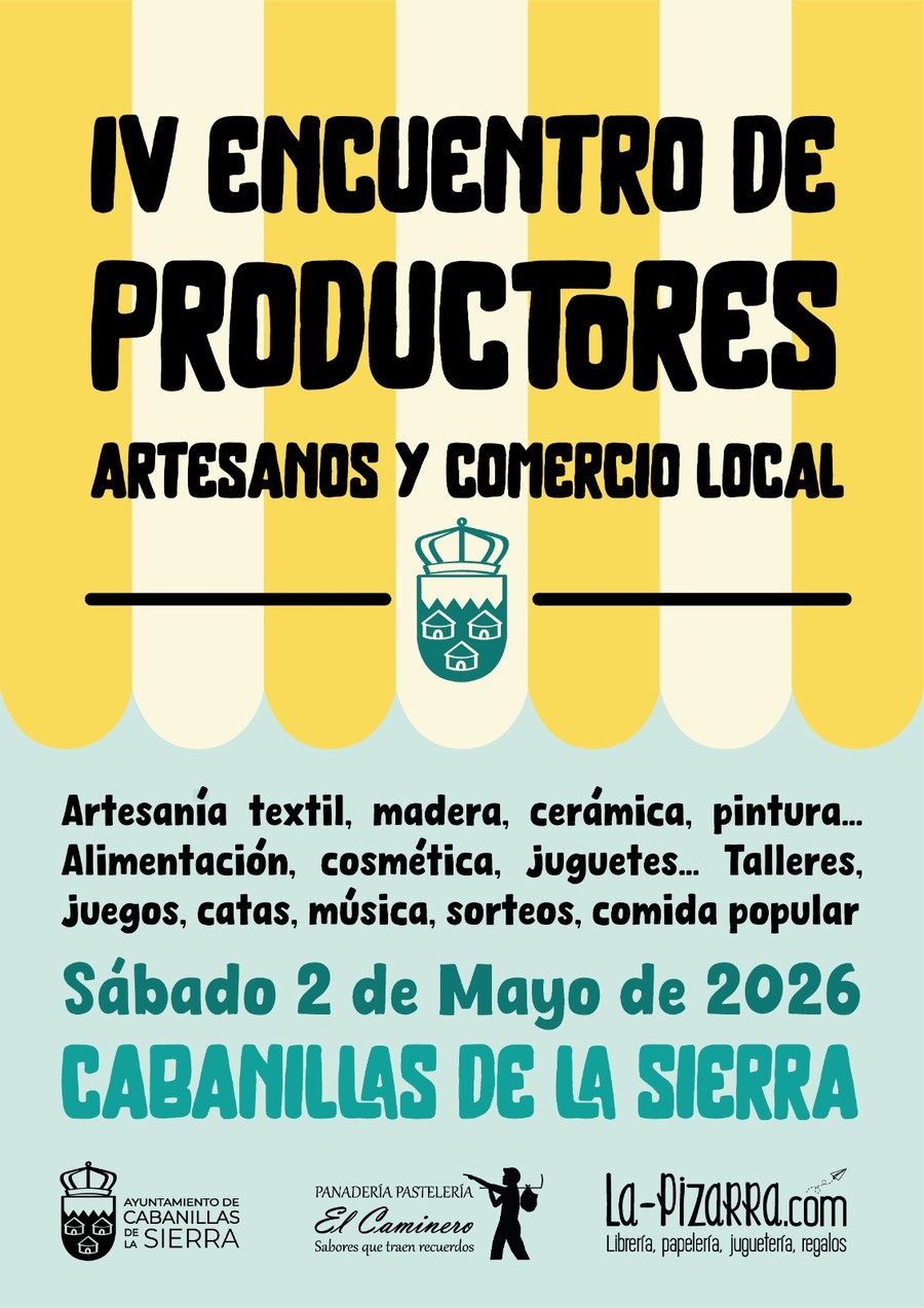 IV encuentro productores y artesanos Cabanillas mayo 2026