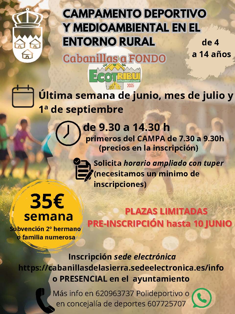 Campamento verano Cabanillas