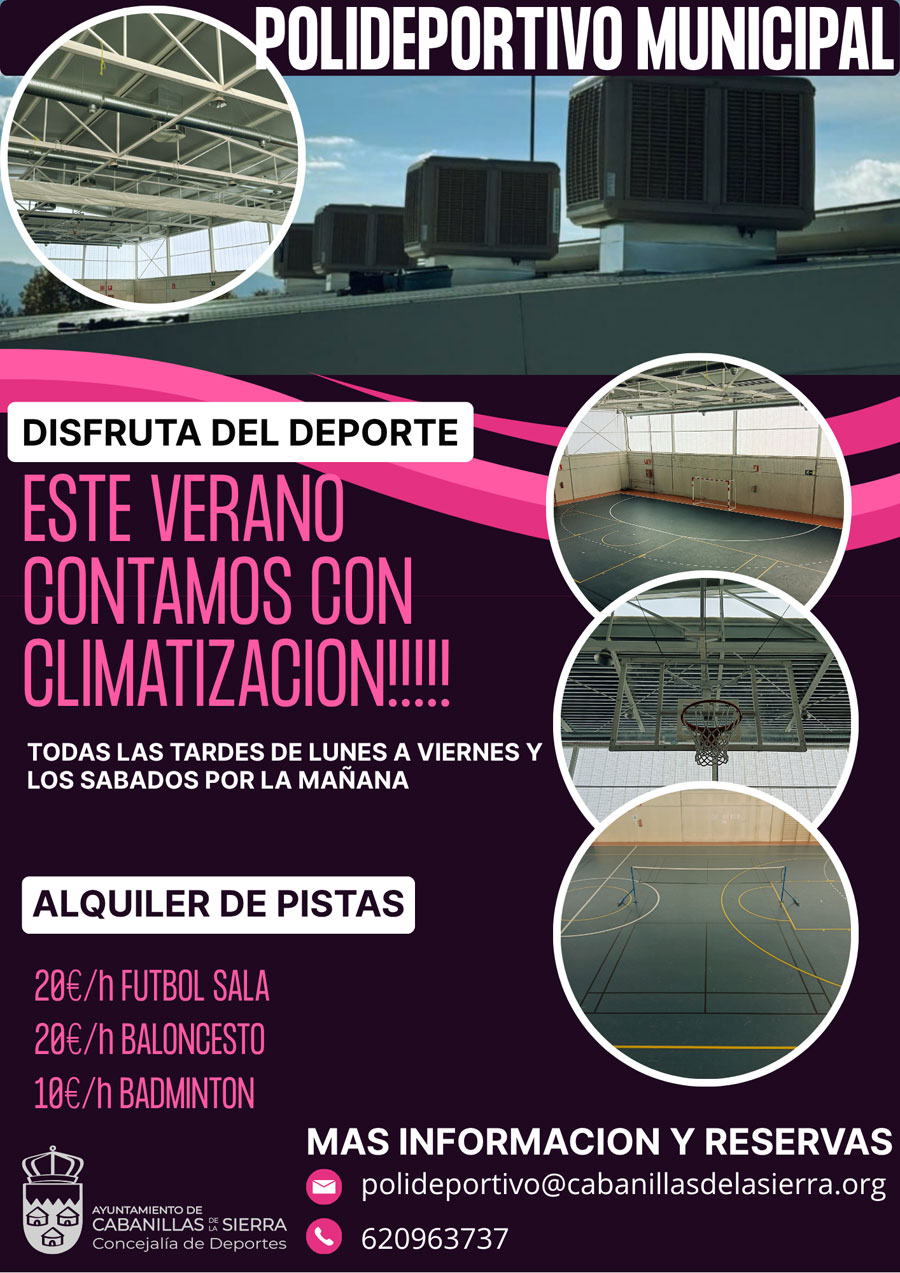 Polideportivo climatizado