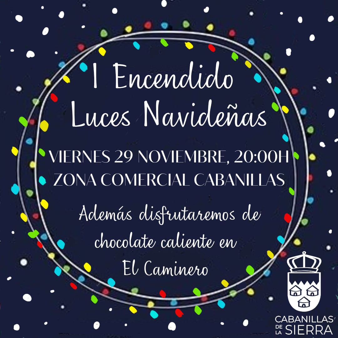 Encendido luces Navidad Cabanillas 2024