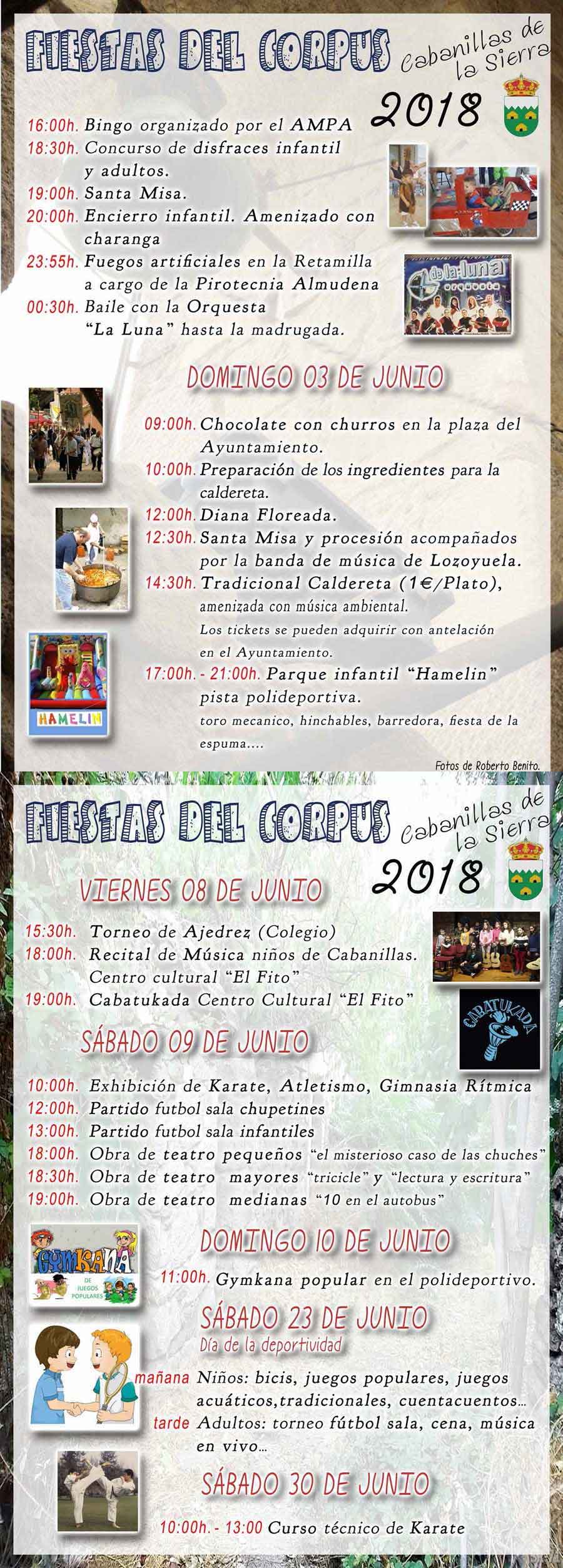 Fiestas corpus cabanillas de la sierra 2018 2 3