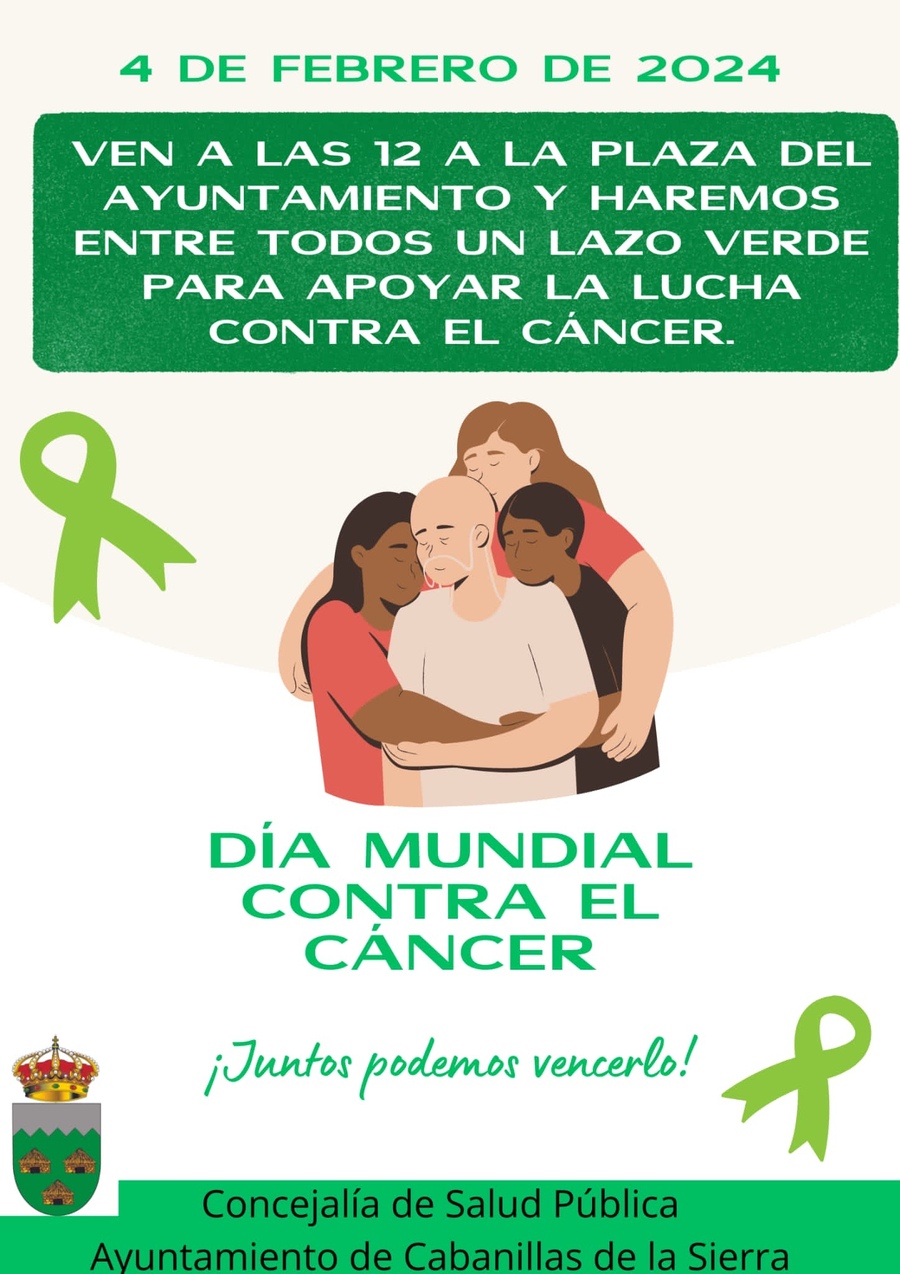 4 de febrero dia mundial contra el cancer Cabanillas de la Sierra