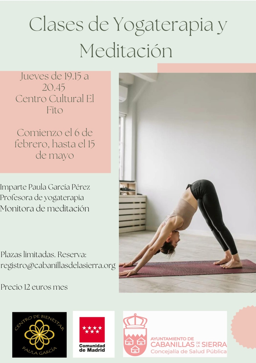 Clases Yogaterapia y meditación 2025