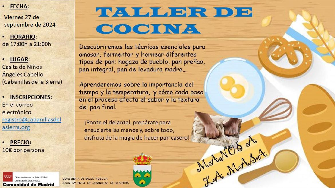 Taller de cocina pan